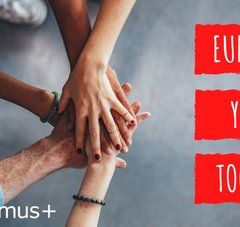 Affiche : Erasmus +, European Youth Together