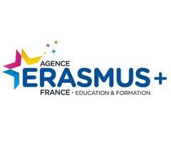 Logo Agence Erasmus + France, education & formation