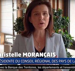 Vidéo de la présidente de Région Christelle Morançais