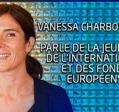 portrait de Vanessa Charbonneau, vice-présidente du conseil régional des Pays de la Loire, en charge des affaires européennes