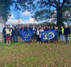 Les équipes du Conseil Régional et de l’EPTB Sèvre Nantaise ont accueilli la Commission européenne