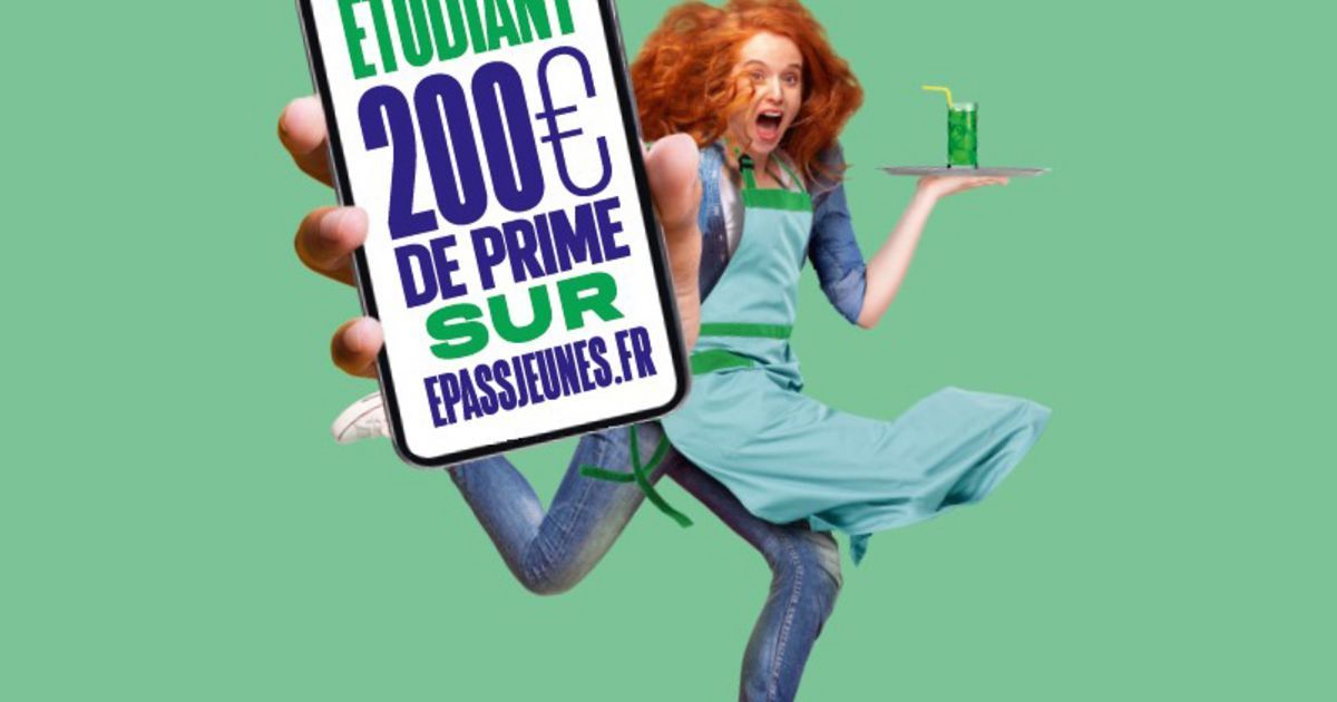 Job étudiant prime de 200€ pour soutenir les jeunes cumulant emploi